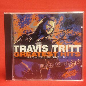 Travis Tritt Greatest Hits From The Beginning CD 1995 Signed